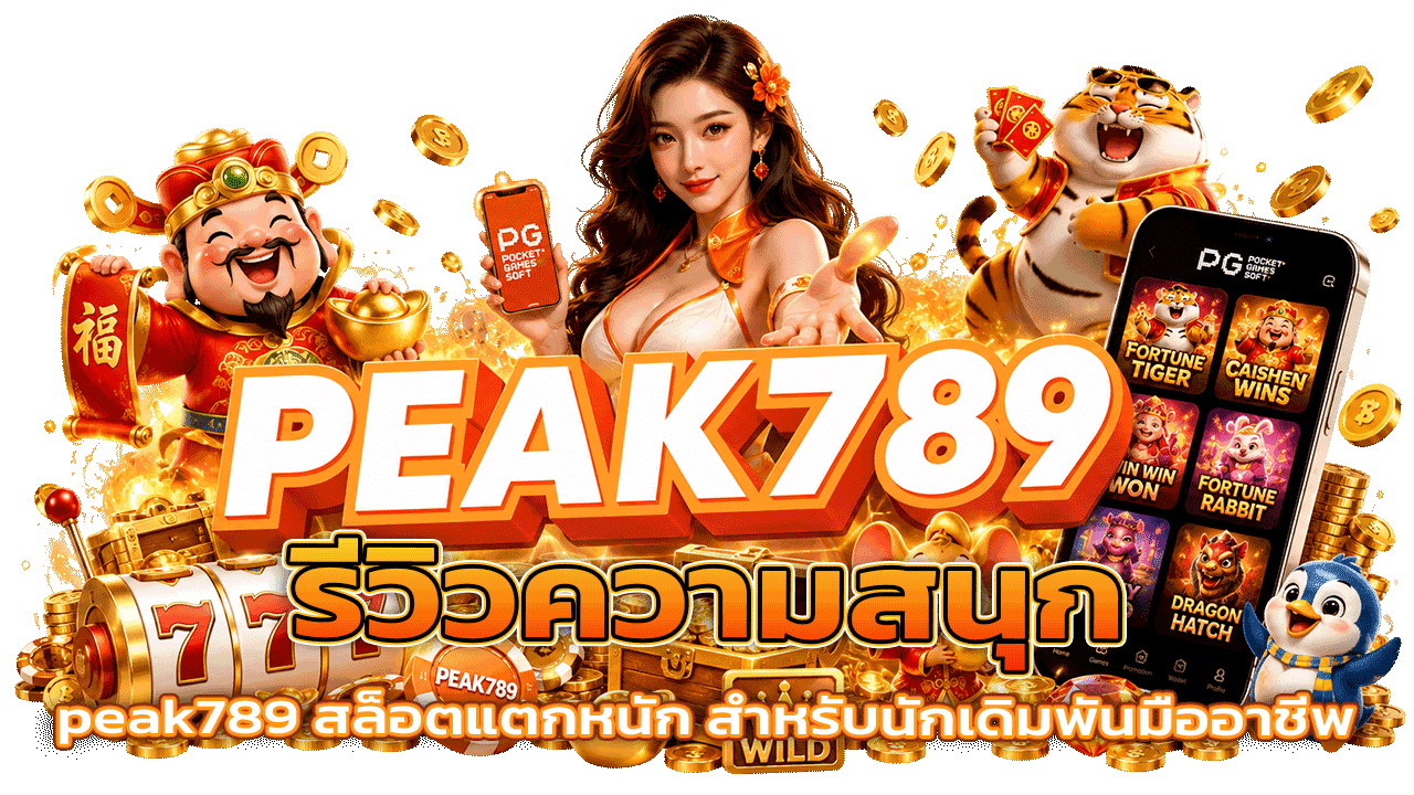 รีวิวความสนุกของ peak789 สล็อตแตกหนัก สำหรับนักเดิมพันมืออาชีพ